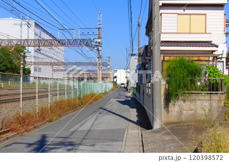 千葉県松戸市馬橋駅北松戸駅間線路沿い2024年11月 120398572