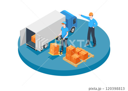 Trucking Service Trucking Service 120398813
