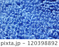 close up blue textile textured background 120398892