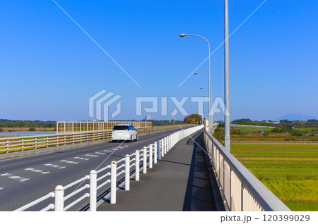 千葉県柏市新大利根橋2024年11月 千葉県柏市新大利根橋2024年11月 120399029