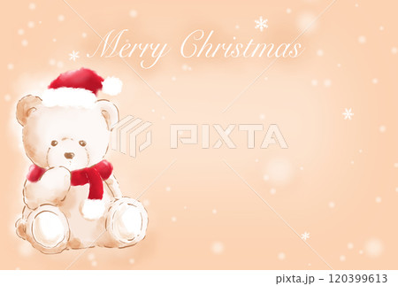 クリスマスカード　ポストカード 120399613