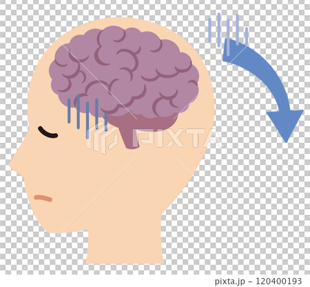 Brain stress fatigue Brain stress fatigue 120400193