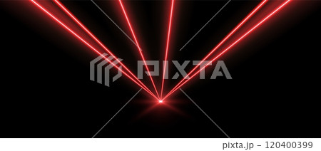 Red laser beams, concert or nightclub spotlights light effect. Red laser beams, concert or nightclub spotlights light effect. 120400399