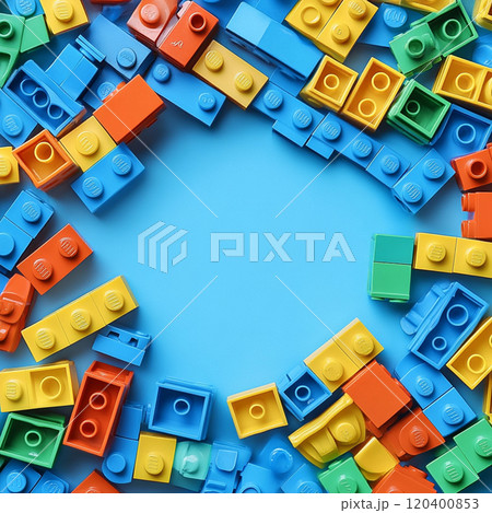 lego background with copyspace 120400853