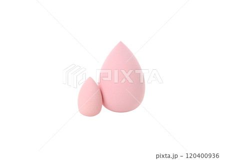 PNG,Multicolored makeup sponges, isolated on white background PNG,Multicolored makeup sponges, isolated on white background 120400936