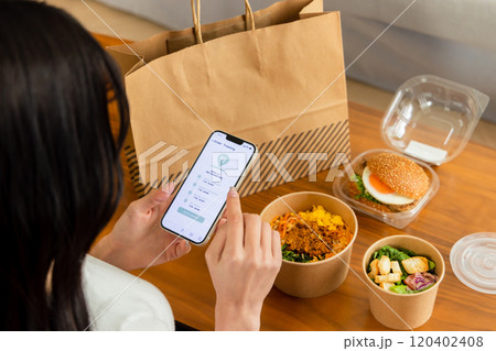 弁当配達・宅配デリバリー　オーダートラッキング 120402408