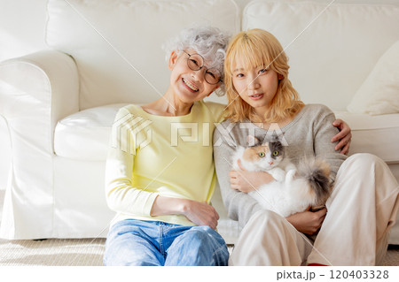 猫の居る暮らし 120403328