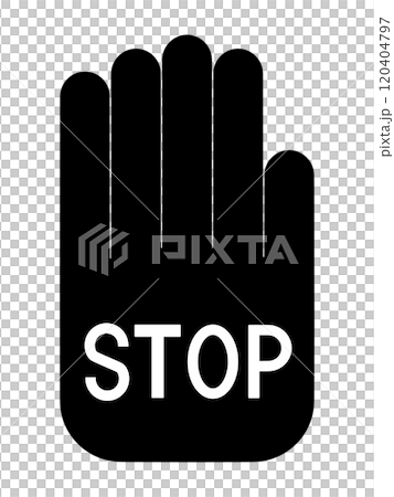 手でsotpのマーク 手でsotpのマーク 120404797