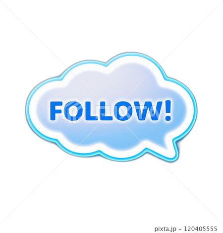 文字の入ったネオンカラーの吹き出し 文字の入ったネオンカラーの吹き出し 120405555