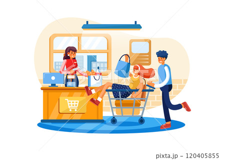 Payment system in Supermarket 120405855