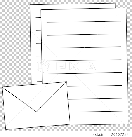 letter - Stock Illustration [120407235] - PIXTA
