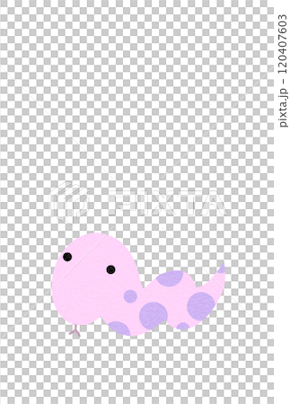 蛇年賀年片材料D-1 120407603