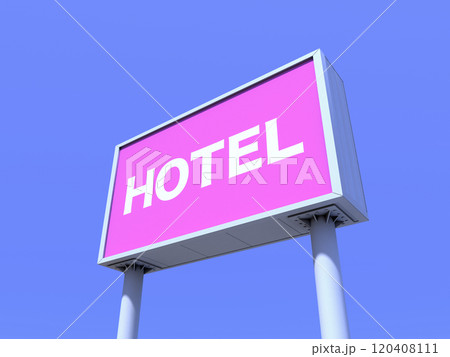 ホテルの看板 ホテルの看板 120408111