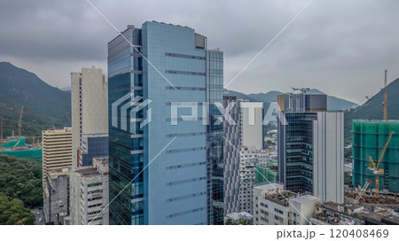 Wong Chuk Hang Industrial Area in Hong Kong Nov 16 2024 Wong Chuk Hang Industrial Area in Hong Kong Nov 16 2024 120408469
