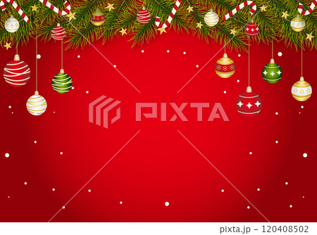 クリスマスフレームでオーナメント32の4 クリスマスフレームでオーナメント32の4 120408502