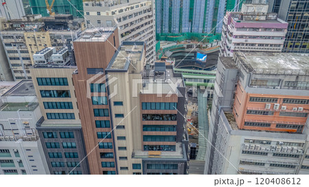 Wong Chuk Hang Industrial Area in Hong Kong Nov 16 2024 Wong Chuk Hang Industrial Area in Hong Kong Nov 16 2024 120408612