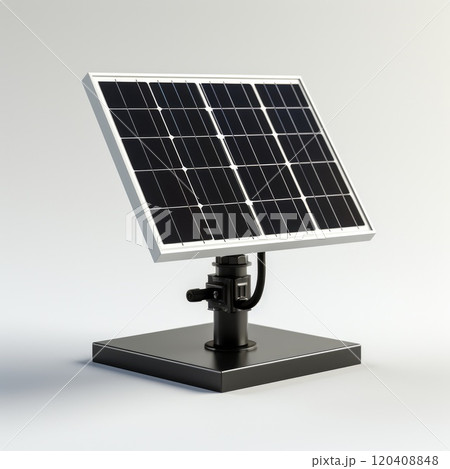 Photovoltaic solar panels isolated from the white background 120408848