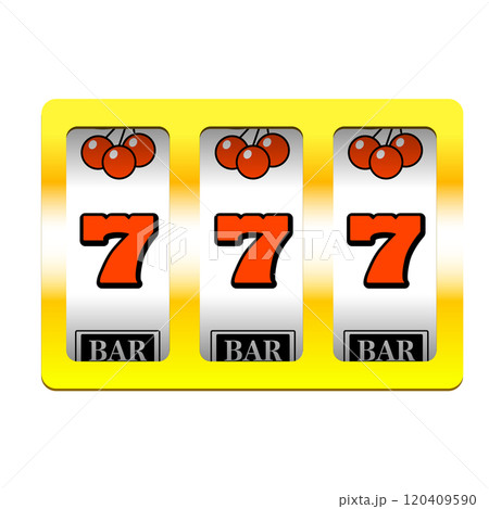 【フレームのみ】スロットマシンのイラスト 質感あり 7揃い 【フレームのみ】スロットマシンのイラスト 質感あり 7揃い 120409590
