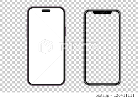 Mockup smart phone generation and screen Transparent and Clipping Path isolated for Infographic Mockup smart phone generation and screen Transparent and Clipping Path isolated for Infographic 120411111