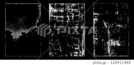 Black and white grunge. Distress overlay texture. Abstract surface dust and rough dirty wall background concept. Distress illustration simply place over object to create grunge effect. Vector EPS10. 120411469