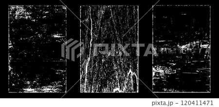 Black and white grunge. Distress overlay texture. Abstract surface dust and rough dirty wall background concept. Distress illustration simply place over object to create grunge effect. Vector EPS10. Black and white grunge. Distress overlay texture. Abstract surface dust and rough dirty wall background concept. Distress illustration simply place over object to create grunge effect. Vector EPS10. 120411471