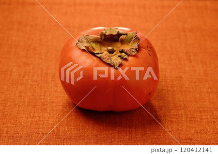 秋の果物といえば柿。 120412141