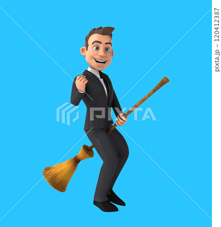 Fun 3D cartoon character Fun 3D cartoon character 120412387