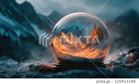 Empty Snow Globe Ready for Customization Empty Snow Globe Ready for Customization 120413199