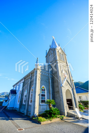 初秋のカトリック﨑津教会 熊本県天草市 初秋のカトリック﨑津教会 熊本県天草市 120414024