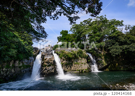 裾野市五竜の滝の風景写真 120414168