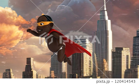Fun 3D cartoon character Fun 3D cartoon character 120414543