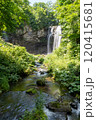 北海道札幌市滝野すずらん公園のアシリベツの滝 120415681