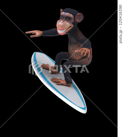 Fun 3D cartoon character 120416390