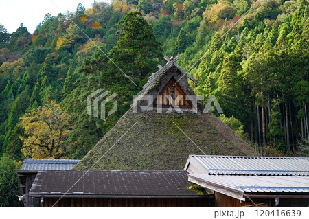 美山 かやぶきの里 秋景色 美山 かやぶきの里 秋景色 120416639