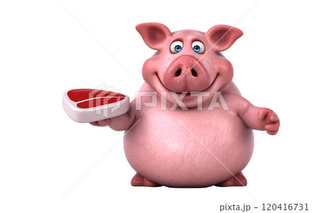 Fun 3D cartoon character Fun 3D cartoon character 120416731