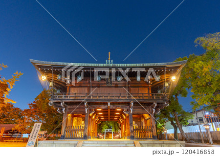 夜の石切劔箭神社（石切神社）　絵馬殿 120416858