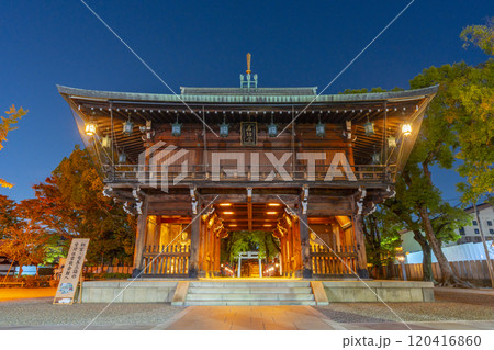 夜の石切劔箭神社（石切神社）　絵馬殿 120416860