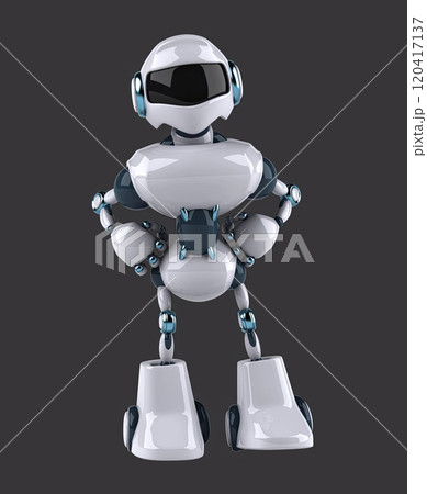 Fun 3D cartoon character 120417137