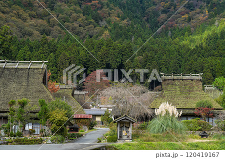 美山 かやぶきの里 秋景色 美山 かやぶきの里 秋景色 120419167