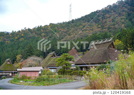 美山 かやぶきの里 秋景色 美山 かやぶきの里 秋景色 120419168