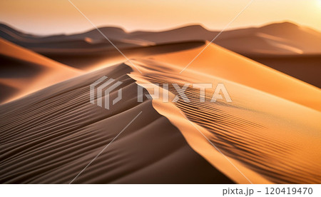砂漠,Generative AI,AI画像 120419470