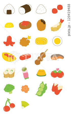 お弁当のおかずセット お弁当のおかずセット 120419488