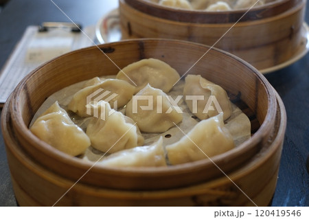台湾の蒸し餃子 台湾の蒸し餃子 120419546