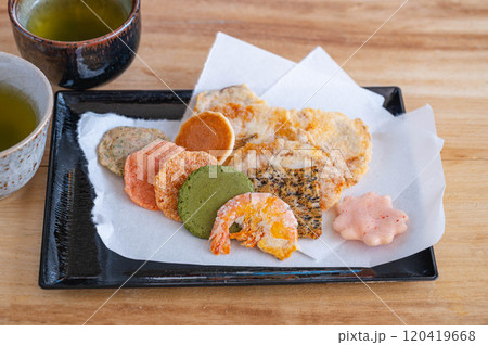 シーフードせんべい 120419668