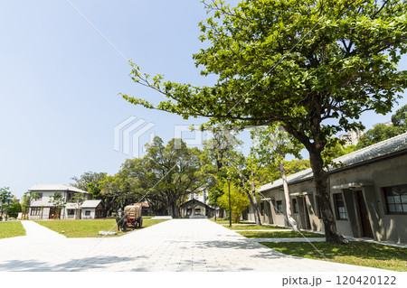 View of the Formosa Wang Brothers Park in Kaohsiung, Taiwan. It's the birthplace of Formosa Plastics Group in Taiwan. View of the Formosa Wang Brothers Park in Kaohsiung, Taiwan. It's the birthplace of Formosa Plastics Group in Taiwan. 120420122