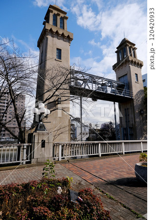愛知県名古屋市中川区_松重閘門(東側)6_2024年1月 愛知県名古屋市中川区_松重閘門(東側)6_2024年1月 120420933