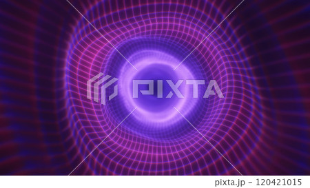 A mesmerizing pink and blue vortex with a geometric wireframe futuristic glowing tunnel effect for conveying technology, digital worlds, or abstract energy A mesmerizing pink and blue vortex with a geometric wireframe futuristic glowing tunnel effect for conveying technology, digital worlds, or abstract energy 120421015