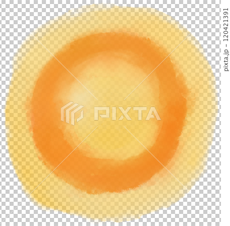 Yellow orange watercolor wet brush paint texture artistic background bubble illustration Yellow orange watercolor wet brush paint texture artistic background bubble illustration 120421391