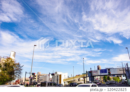 国道が交わる大きな交差点　志村坂下 120422825