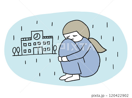 不登校　女の子 120422902